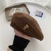 Little Bear Brown For Women, Spring Style, Artist New Autumn And Winter Cute College Style Hat, Beret Hat_viptrois.com