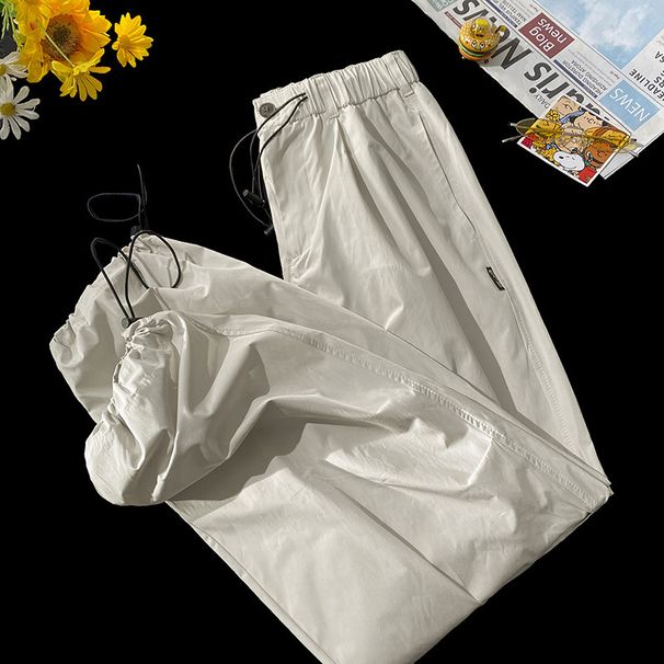 Men's Clothing Pants Sun Protection Sports Pants Men's Casual Trousers Quick Drying Cuff Sweatpants_viptrois.com