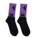 Casual socks hot cat dog rainbow large size cotton socks women's casual cotton women's mid-tube socks_viptrois.com