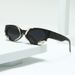 New Small Frame Plastic Tooth Sunglasses Style Accessories Sunglasses Cat Eye Trend Retro Anti Ultraviolet_viptrois.com