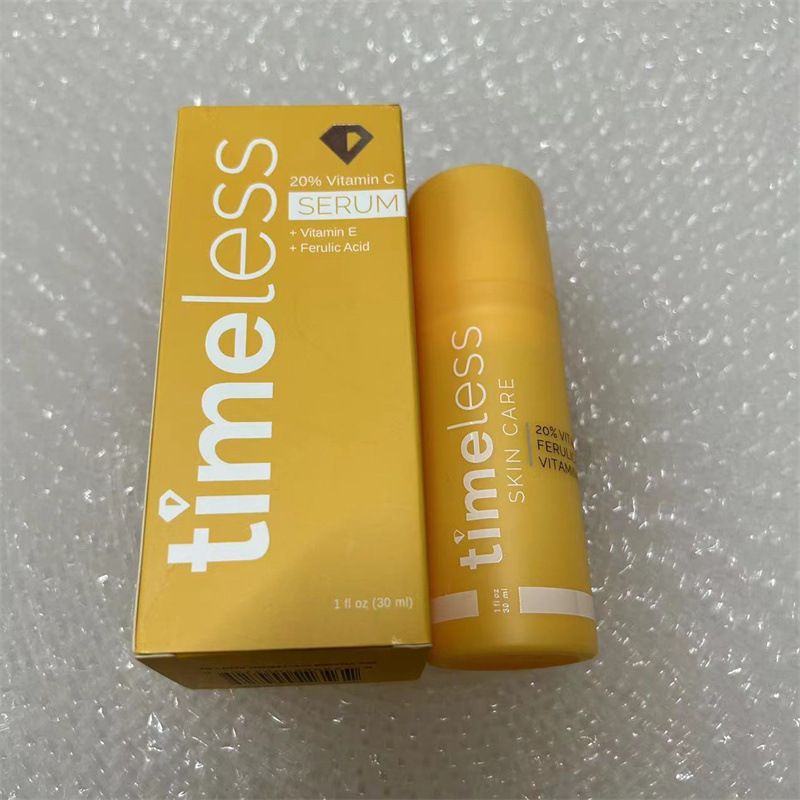 Timeless CEF double anti deoxygenation essence 20% prototype VC ferulic acid VE30ml brightens and tightens_viptrois.com