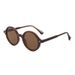 New Round Frame CP Plug In Street Shooting Sunglasses Cross Border Trend Fashion Sunglasses Plain Rice Nail Glasses T13_viptrois.com