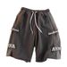 Men's Clothing Denim Shorts Summer Thin Loose Shorts Fashion Brand Ins High Street Casual Washed Shorts_viptrois.com