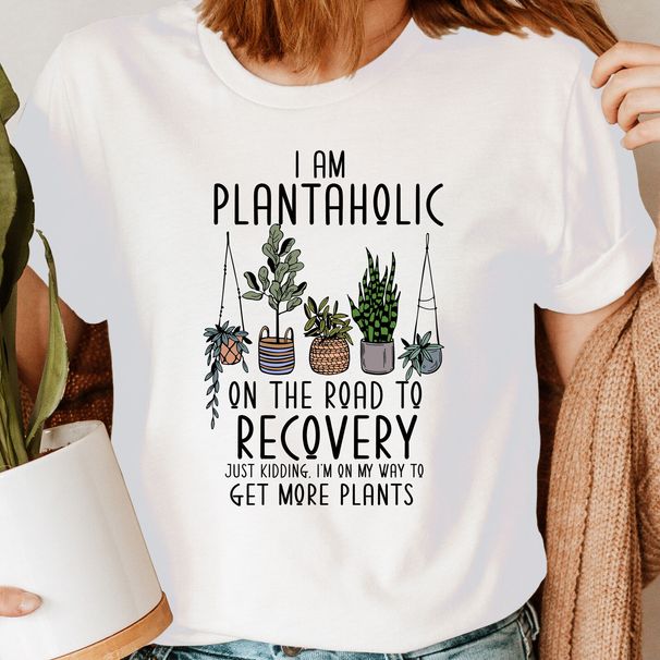 I Am Plantaholic Plant Lover Shirt,Gardenin<wbr/>g Shirt Gardener T-Shirt Mens Womens Tees Top #GDRN_viptrois.com