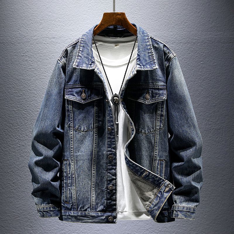 Men's Clothing Spring And Autumn Fashion Brand Large Size Tops Men's Workwear Nostalgic Jacket_viptrois.com
