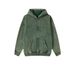 "Vintage Washed Zip-Up Hoodie – 400GSM Heavyweight Fleece Lined, Double Zipper & Oversized Fit (Acid Wash, Drop Shoulder, Logo Print)"_viptrois.com