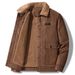 Winter New Men's Suede Lapel Plus Velvet Thickened Jacket Men's Casual Fashion Comfortable Trend Men's Coat_viptrois.com