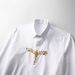 Men's Slim Fit Embroidered Eagle Signature Cotton Shirt - Breathable, Wrinkle-Free & UV Protection Formal Casual Shirt_viptrois.com