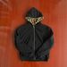 Unisex Oversized Zip-Up Hoodie With Reversible Leopard Print - Cozy Fleece Lined Streetwear Jacket For Men And Women_viptrois.com