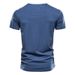 Summer Leisure Fashion Trend Sports Slim Fit Pure Cotton Pocket Men's T-Shirt Short Sleeve_viptrois.com