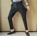 Summer Thin Men's Slim Fit Dress Pants High Elasticity Comfortable Ice Silk Korean Style Fashionable Business Trousers_viptrois.com