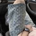 Men's Retro Jacquard Denim Shorts Summer Thin Ripped Five Point Loose Casual Design_viptrois.com