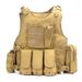 Adult Amphibious Quick Release Lightweight Multi Functional Tactical Vest Vest Stab Proof Plate Bulletproof Vest CS Outdoor Chest Hanging_viptrois.com
