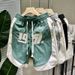 Men's Clothing Summer New Shorts Versatile Casual Pants Embroidered Workwear Simple Shorts Men's Shorts Beach Pants_viptrois.com