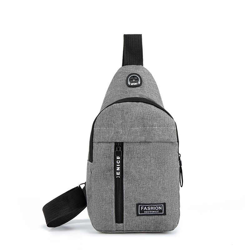 Men’s Bags New Men's Oxford Cloth Chest Bag Multi Function Sports Outdoor Leisure Shoulder Backpack Messenger Bag_viptrois.com