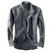 CT European Size Men's Stand Collar Linen Long Sleeve Shirt - Please Do Not Purchase This Link Randomly_viptrois.com