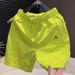 Summer Fashionable Breathable Men's Shorts Versatile Casual Outerwear Simple Letter Design Comfortable Couple Wear_viptrois.com