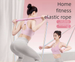 Yoga Pilates Multifunctional Fitness Resistance Band Push Pull Rod Training Unisex Barbell Bar_viptrois.com