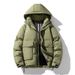 Oversized Hooded Puffer Jacket – 550FP 80% White Duck Down, Windproof & Anti-Pilling (M-8XL)_viptrois.com