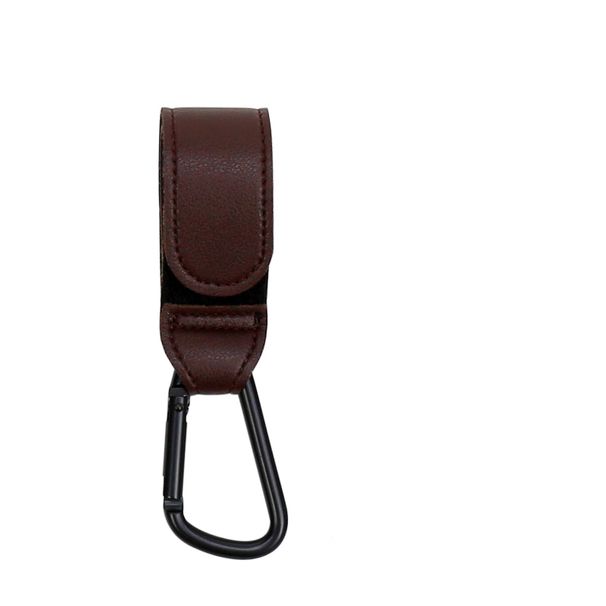 1/2pcs PU Leather Baby Bag Stroller Hook Pram Rotate 360 Degree Rotatable Cart Organizer Pram Hook Crochet Stroller Accessories_viptrois.com