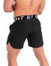 Men's summer workout featured waistband fitness and bodybuilding pants training running sports casual shorts_viptrois.com