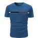 Cross-border European And American Size Best-selling Men's T-shirt, Round Neck, Short Sleeve, Quick-dry, Casual,_viptrois.com