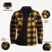 Men's Flannel Shirt – Warm & Cozy Plaid Long Sleeve (11 Colors) – Fleece-Lined Winter Casual (S To XXXL)_viptrois.com