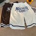 American-style Street Letter Embroidery Sports For Men And Women, Trendy Brand, Summer Loose Mesh Breathable Basketball Short_viptrois.com