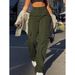 Men's Clothing Commerce Best Selling Women's Workwear Casual Pants, Loose Fitting, Trendy, Draped, Wide Leg, Versatile Long Pants, Instagram Style._viptrois.com