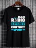 Amateur Radio Operator HAM Radio Is My Kind Of Con Baseball Cap Snapback Caps Knitted Hat Slightly Streetwear Homme Top For Everyday Wear Fashion_viptrois.com