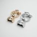 Diamond Bow Zinc Alloy Pendant Couple Bracelet Bag Pendant Decoration Hardware Accessories_viptrois.com