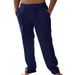 Men's Clothing Men's Casual Linen Patch Pocket Loose Drawstring Straight Summer Beach Yoga Pants_viptrois.com