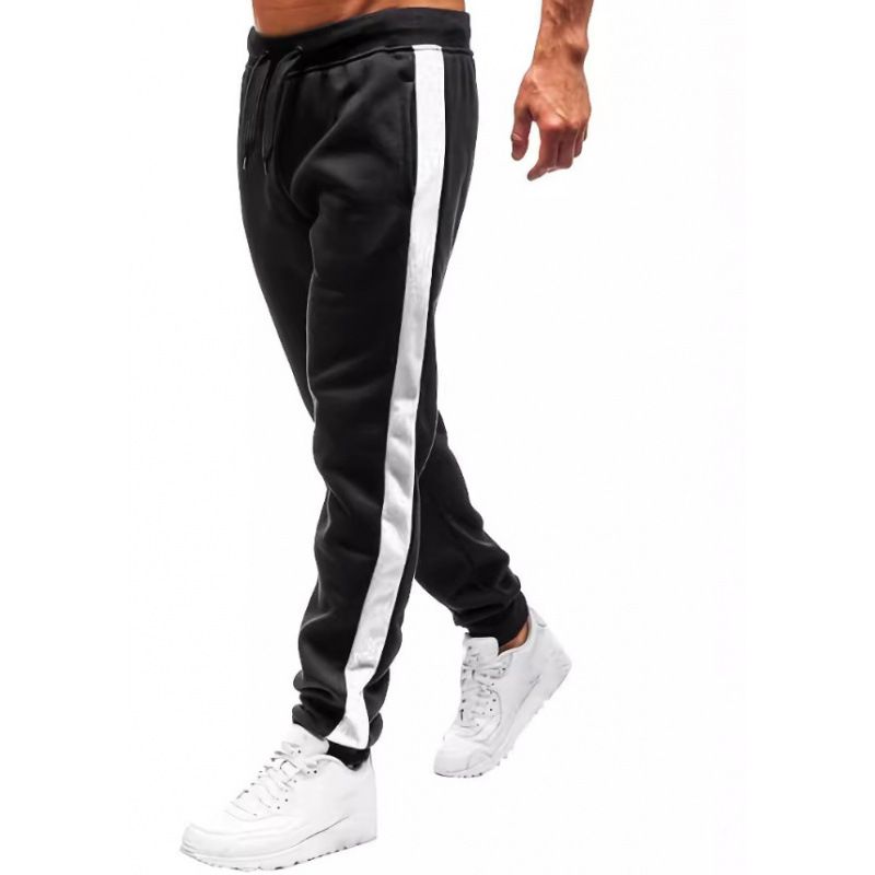 Men's Clothing New Men's Outdoor Sports Casual Trousers Men's Belt Color Trousers Youth Fitness Trousers_viptrois.com