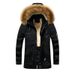 Parkas Men's Winter Windproof And Plush Thick Middle-aged Cotton Jacket New Style Velvet Warm High-quality Hooded Jacket Coat_viptrois.com