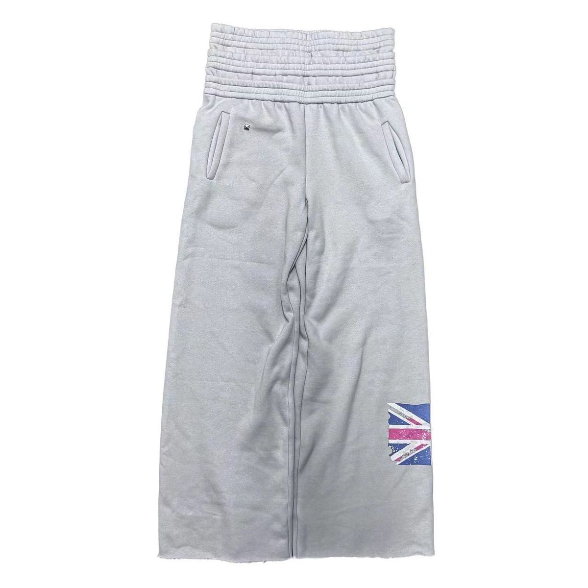 Men's Clothing Spring And Autumn Casual Sports Printed Casual Pants High Waist Straight Casual Trousers_viptrois.com