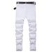 Men's Clothing Men's White Jeans Version Style Summer Thin Slim Fit Stretch Trousers For Formal & Casual Heavyweight(Belt Not Included)_viptrois.com
