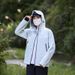 Soft Shell Graphene Heating Unisex Sports Outdoor Hooded Hiking Jacket Windproof Waterproof Coat_viptrois.com