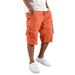 Spring Men's Cargo Shorts Sporty Casual Multi Pocket Style_viptrois.com