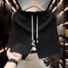 Men's Clothing Summer Thin Casual Mid Length Pants Quick Drying 5 Point Half Pants Ice Silk Five Point_viptrois.com