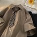 Short Sleeved Workwear Men's Summer Tie, DK Uniform Shirt, Rugged And Handsome, High-end Brand, Trendy Couple, College_viptrois.com
