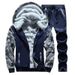 Men's Winter Camouflage Hooded Tracksuit Set - Fleece Lined Thick Warm Jogger Outfit For Casual & Sports (Available In Plus Sizes M-6XL)_viptrois.com