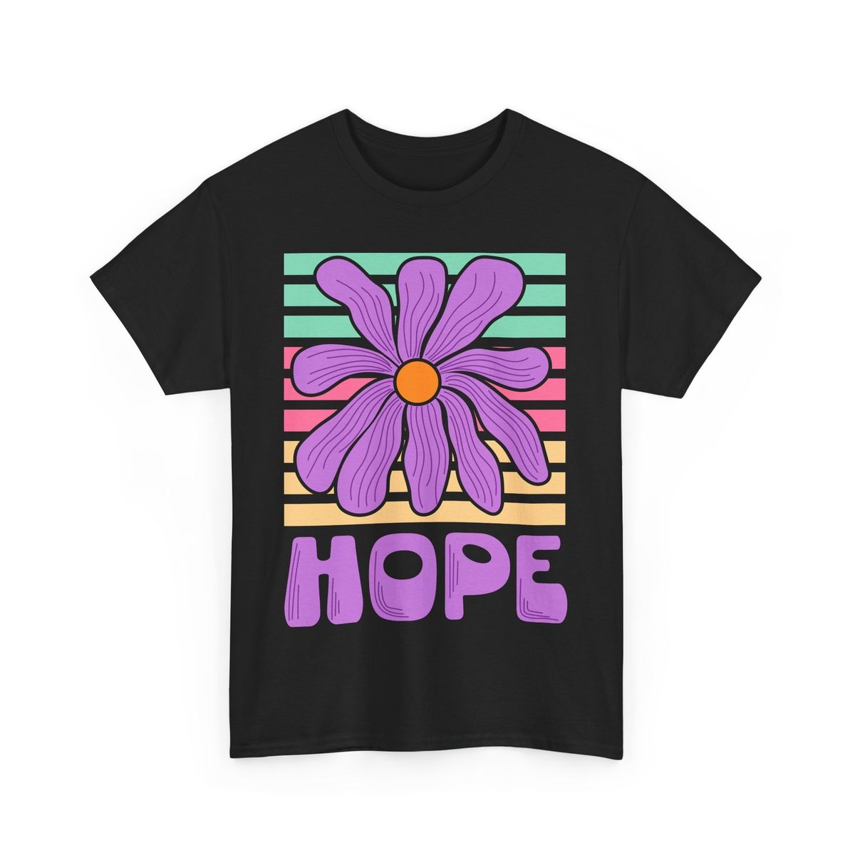 Wildflower Meadow T-Shirt Mens Womens Tees Top | Nature Lover Hope T-Shirt Mens Womens Tees Top_viptrois.com