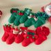 Mother & Kids Children's socks autumn and winter middle tube socks baby infant small children newborn bow Christmas_viptrois.com