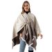 Women's Scarves Shawl Women's Ethnic Style Yunnan Travel Wear Sweet All-match Knitted Cape_viptrois.com