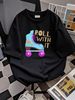 ROLL WITH IT Retro Roller Skate Large Capacity Backpack Print Backpacks Top For Everyday Wear Streetwear Soft Breathable Graphic Casual_viptrois.com