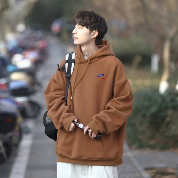 Hoodie Men's Loose Letter Printed Versatile Coat For Spring And Autumn_viptrois.com