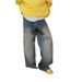 New Men's High Street Micro La Chao Brand Jeans_viptrois.com