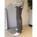 Men's Casual Trousers Korean Style Trendy Loose Fit Straight Leg Pants With Unique Split Slits Design For Young People_viptrois.com