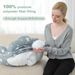 Adjustable Multifunctional Pregnancy Pillow With Removable Cover - Soft Support For Back, Legs & Belly, Ergonomic Comfort For Women_viptrois.com