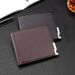 Men’s Bags New Style Wallet Men's Business Atmosphere Simple Large Capacity Multi Card Slots Young Students Wallet Ticket Clip Wallet Card Holder_viptrois.com